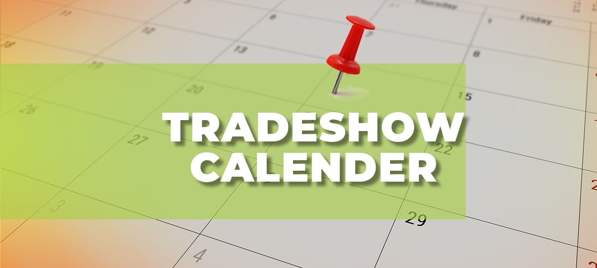 List of Top Trade Show Calendar in Europe and worldwide