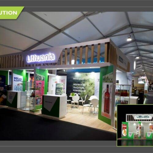 Custom exhibition stand