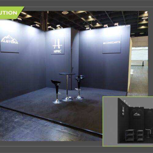 Custom exhibition stand