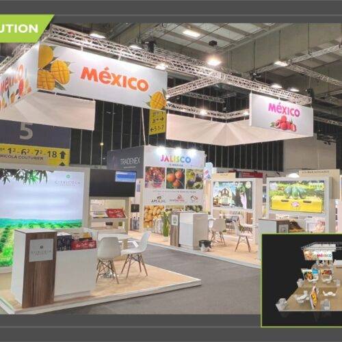 Custom exhibition stand