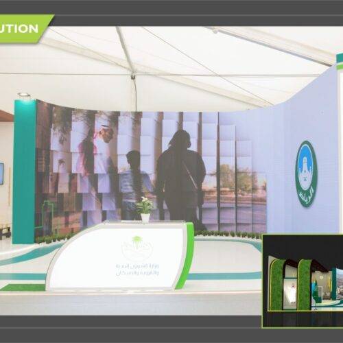 Custom exhibition stand