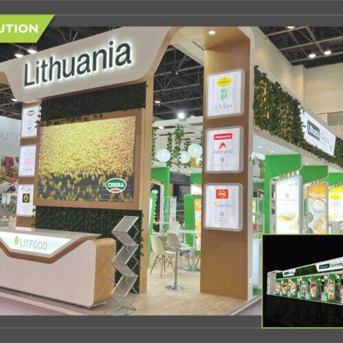 Lithuania Co-Create Exhibitoin Stand