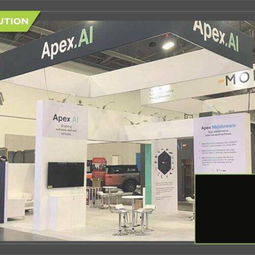 Apex Al Exhibiton stand