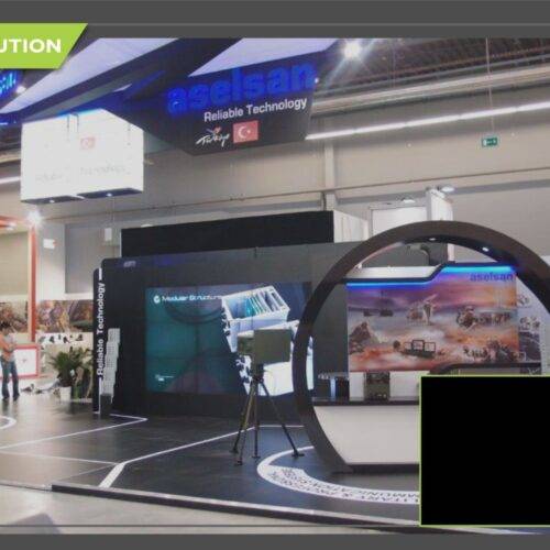 Custom exhibition stand