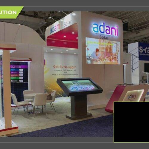 Adani exhibition stand